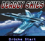 Deadly Skies Title Screen